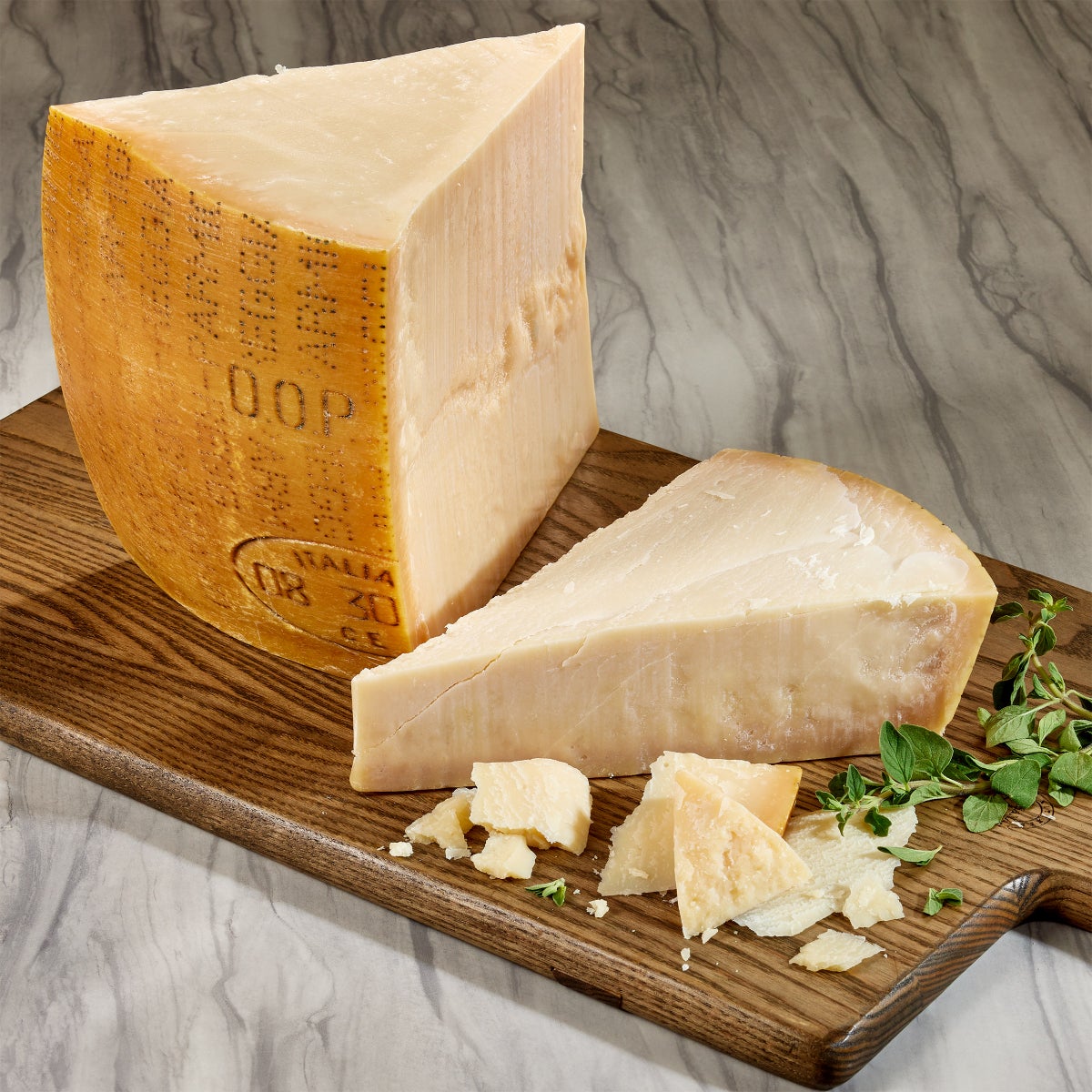 Agriform aged Parmigiano Reggiano cheese wheel