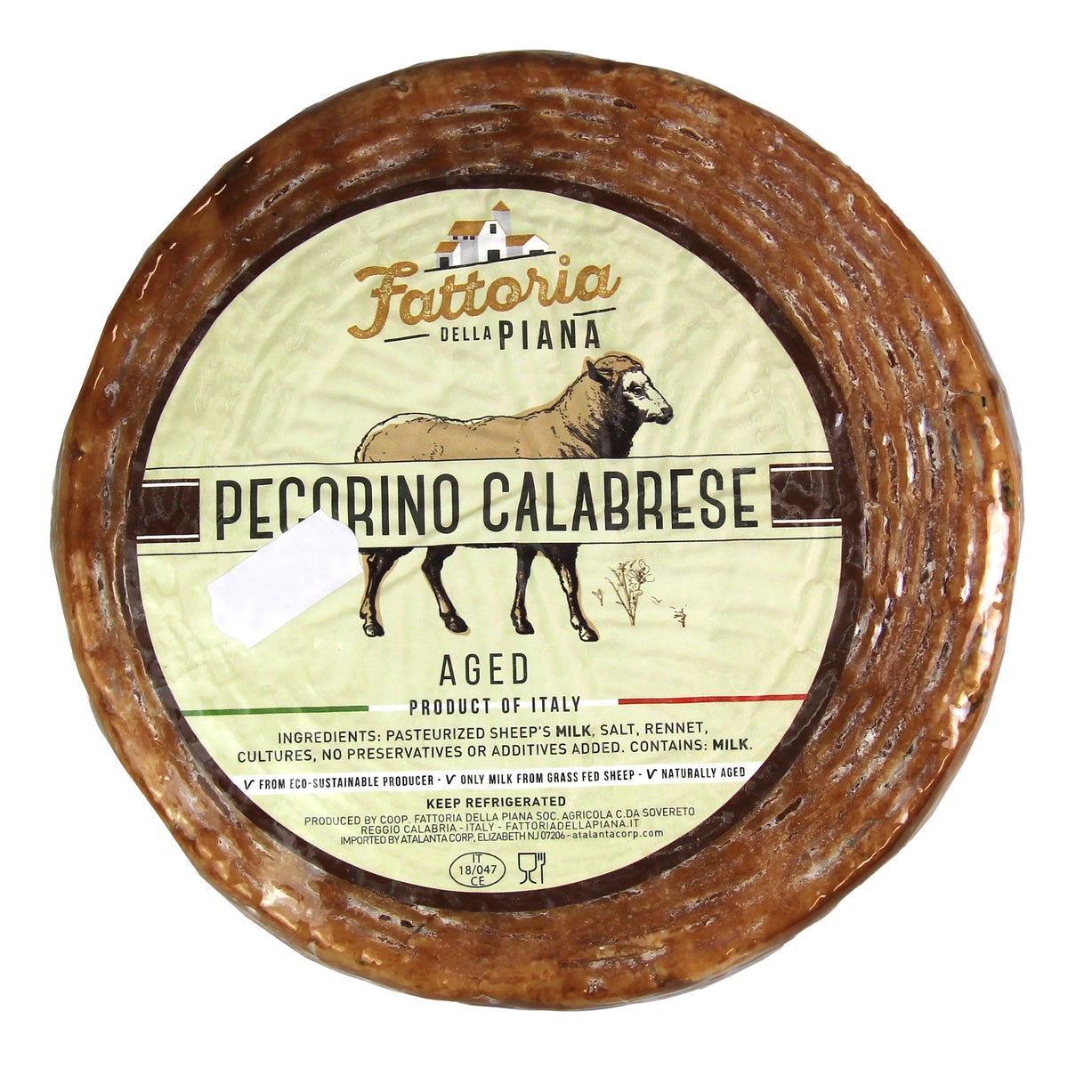 Whole wheel sheep's milk cheese approximately 4 lbs