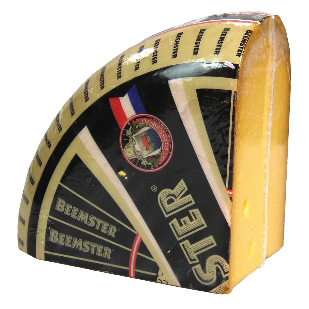 Approximate 6 lb quarter wheel of Beemster cheese