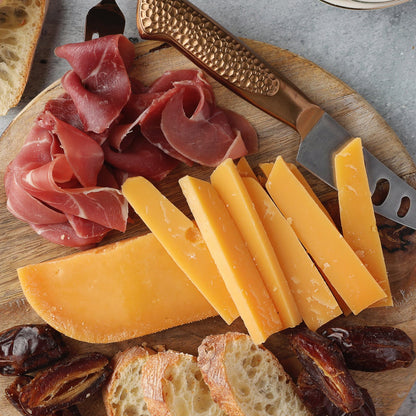 Premium aged Beemster cheese for serving