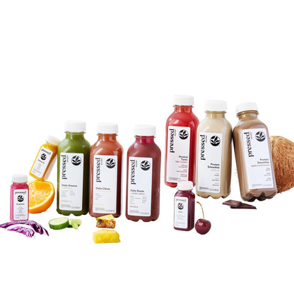 Pressed 27-bottle juice cleanse assortment