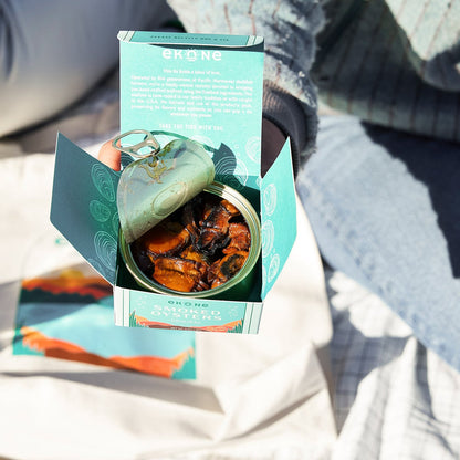Pacific Northwest crafted smoked oysters