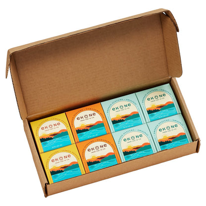 Ekone original smoked oysters 4-can portion