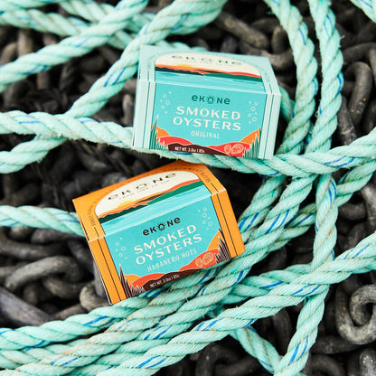 Ekone smoked oysters canned assortment