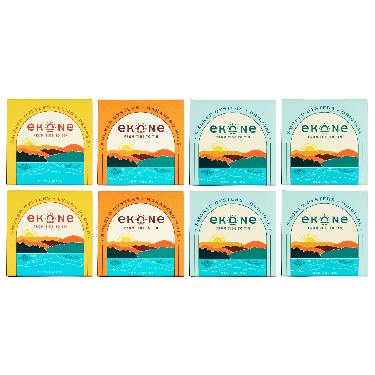 Ekone gourmet smoked oysters gift pack