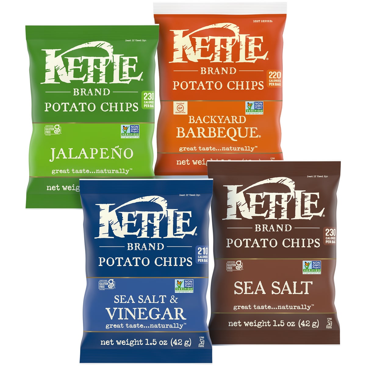 Kettle Brand kettle cooked chips assorted flavors