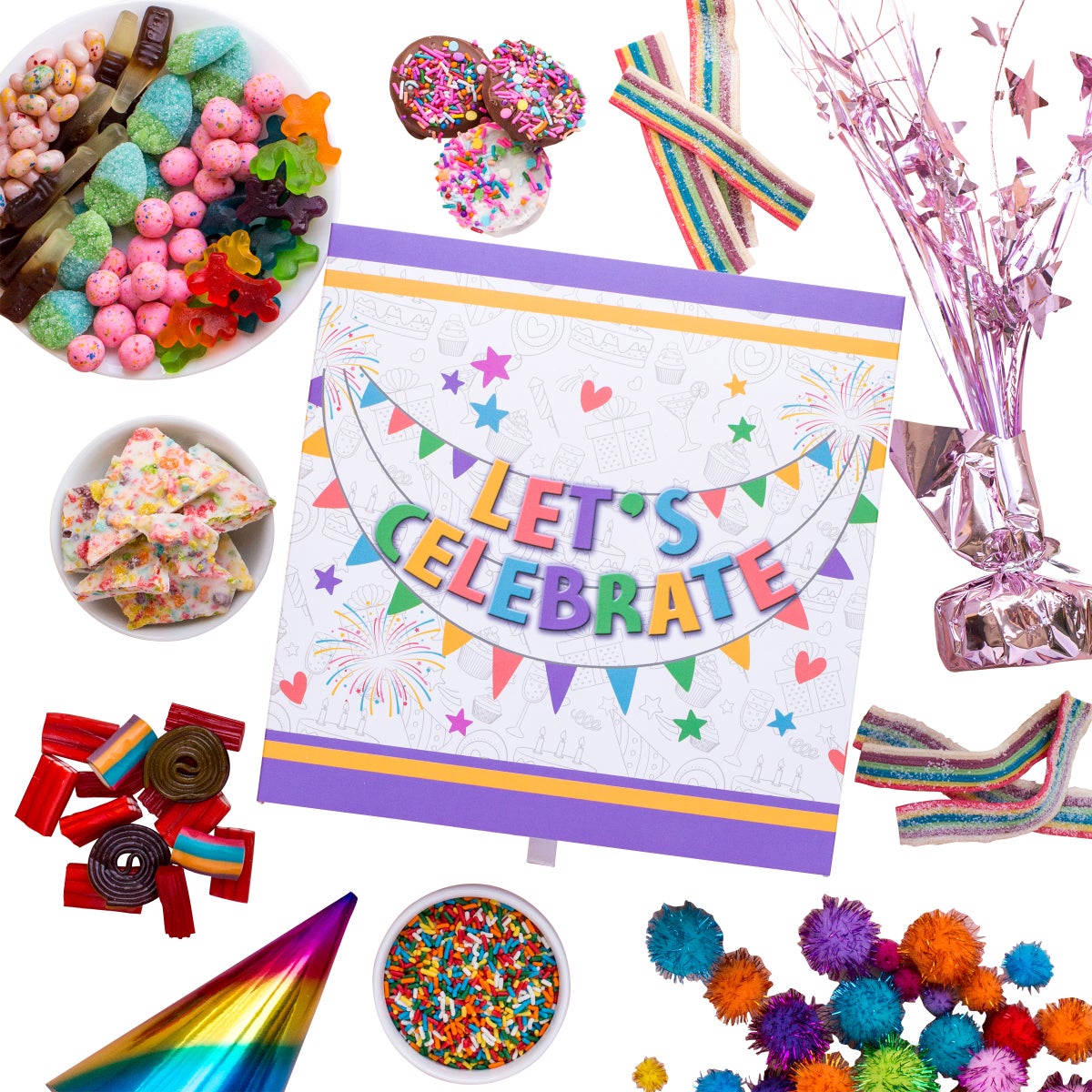 Sugar Plum celebration candy box for gifting