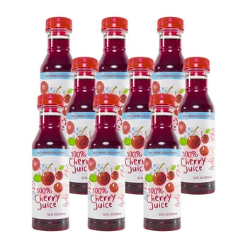 Cherry Bay Orchards tart cherry juice 9-pack bottles