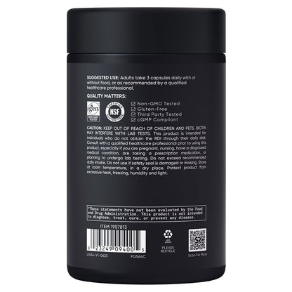 Sports Research collagen supplement front label