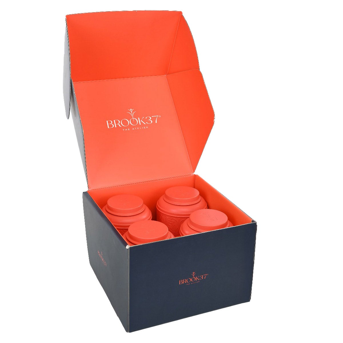 Curated Indulgence herbal and Darjeeling tea assortment