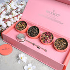 Brook37 The Atelier tea collection with teacups and infusers