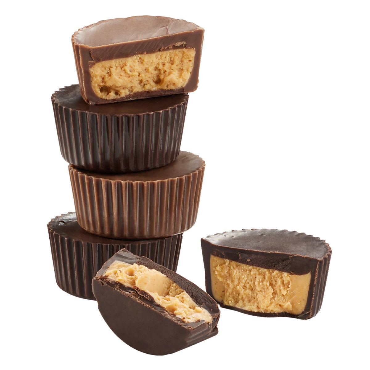 24-count premium chocolate candy cups package