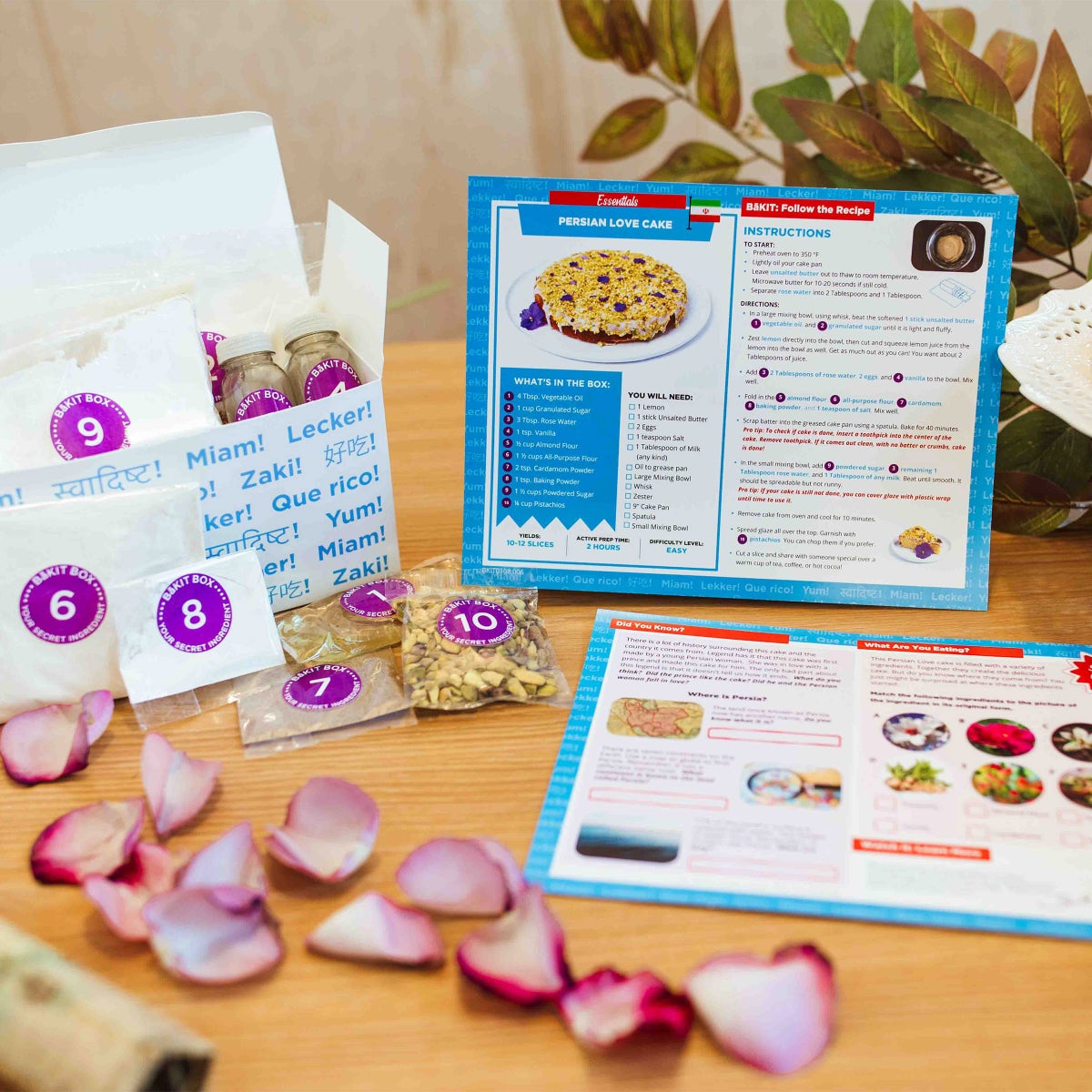 Kids baking kit with three recipe bundle
