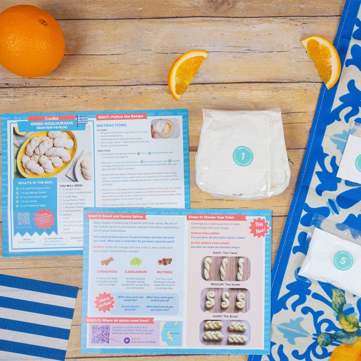 BāKIT Box recipe bundle for family baking