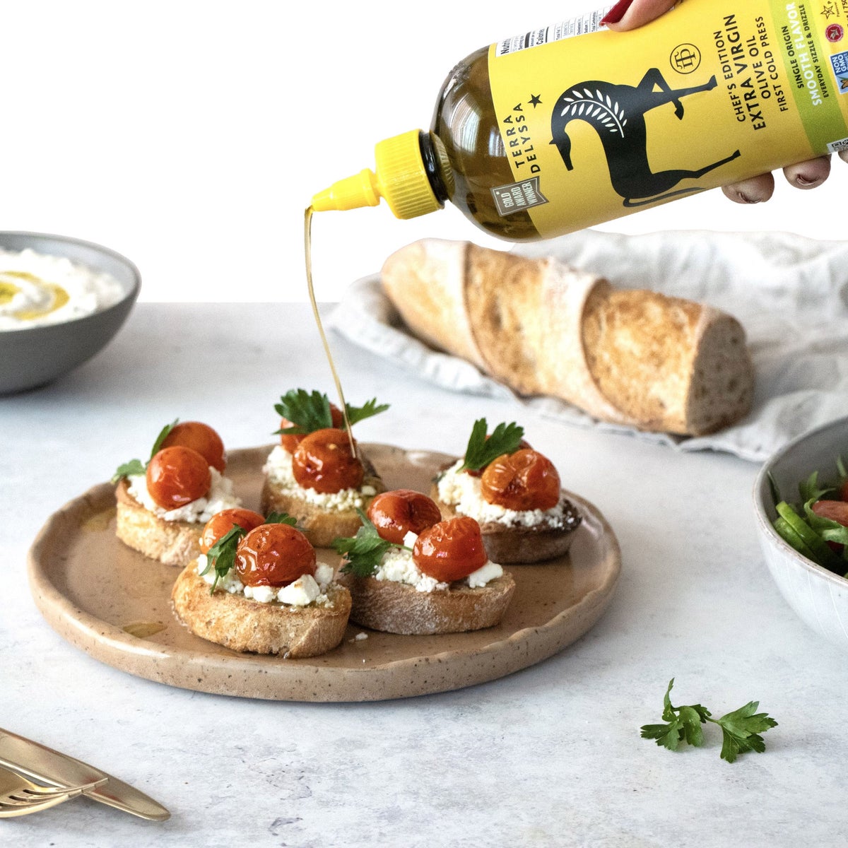First cold press olive oil by Terra Delyssa