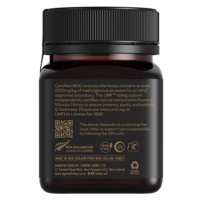 Product of New Zealand Egmont Honey jar