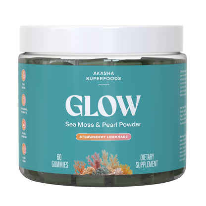 Akasha Superfoods supplement gummies front label