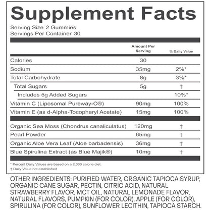 Two-pack Akasha Superfoods GLOW gummy bottles