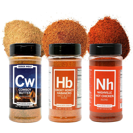 Spiceology grilling rub 3-pack for BBQ seasoning