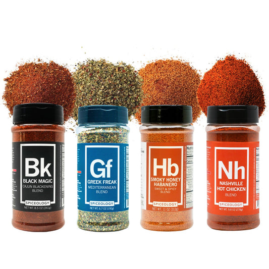 Spiceology Signature Seasonings 4-pack 36 oz total