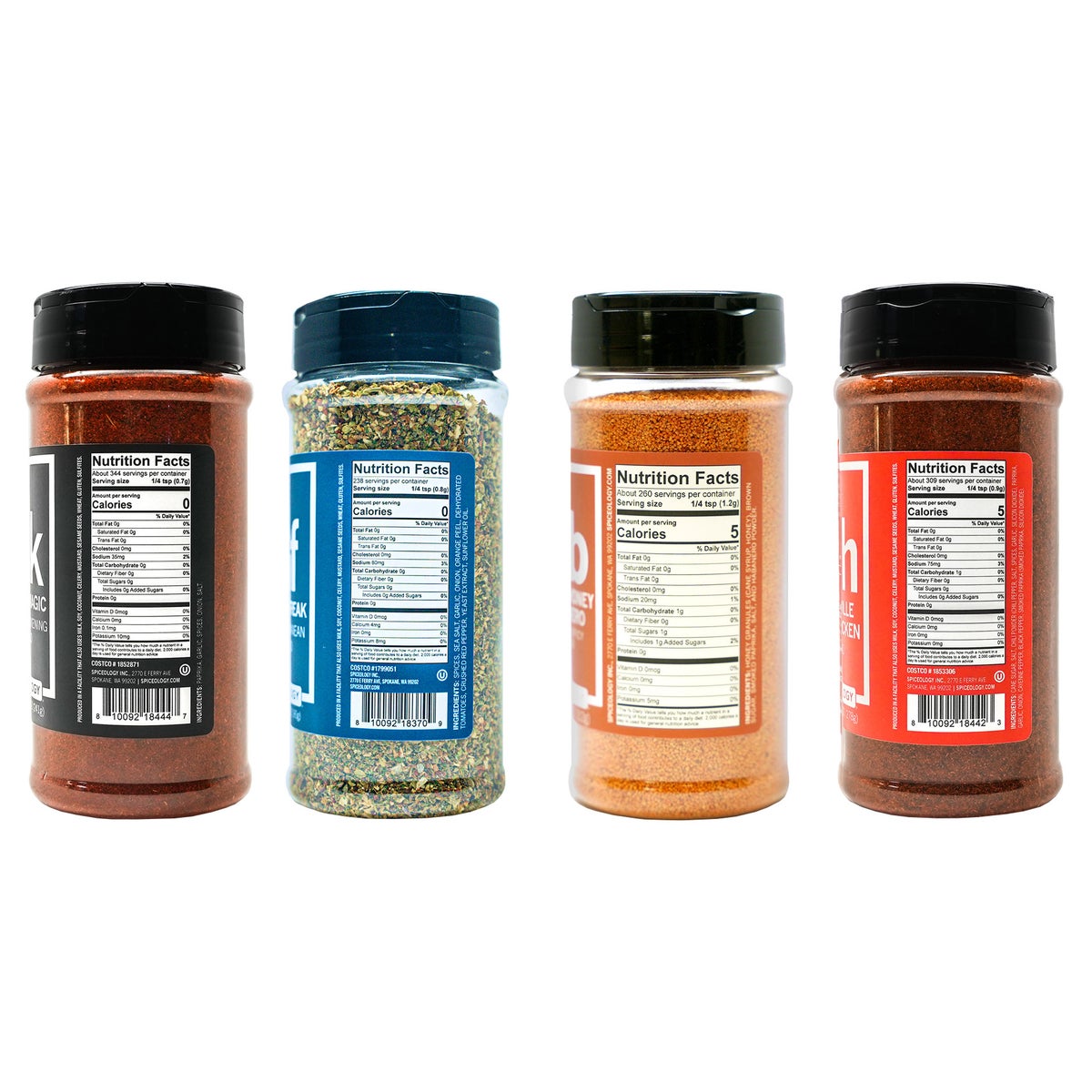 Spiceology Smoky Honey Habanero Black Magic Greek Freak Nashville Hot Chicken