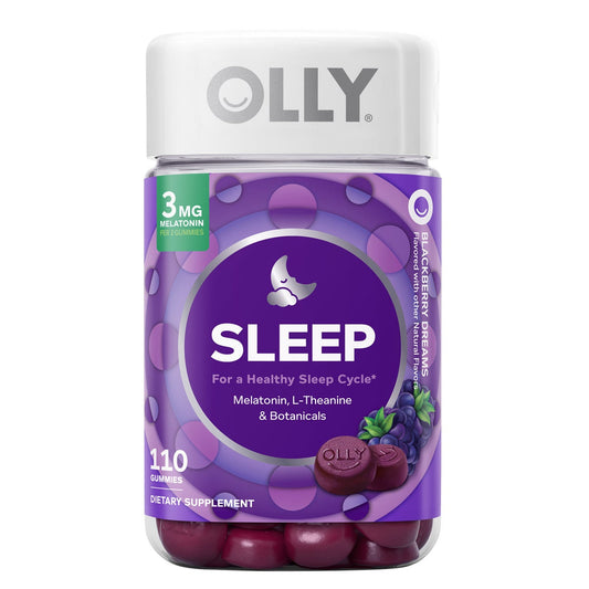 OLLY Sleep Gummy 110 count bottle