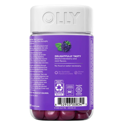 OLLY Sleep Gummy supplement bottle