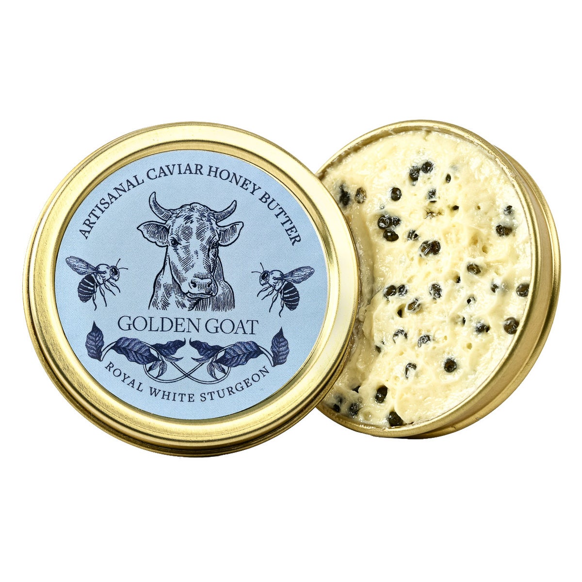 Golden Goat honey caviar butter 5.2 oz total