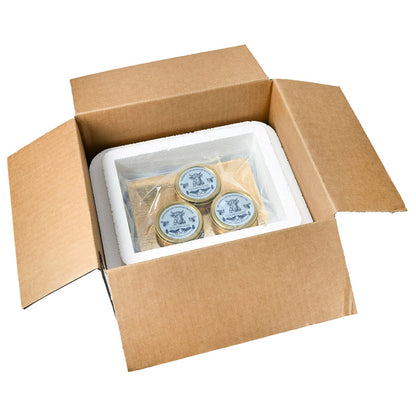 Domestic honey caviar butter serving pack