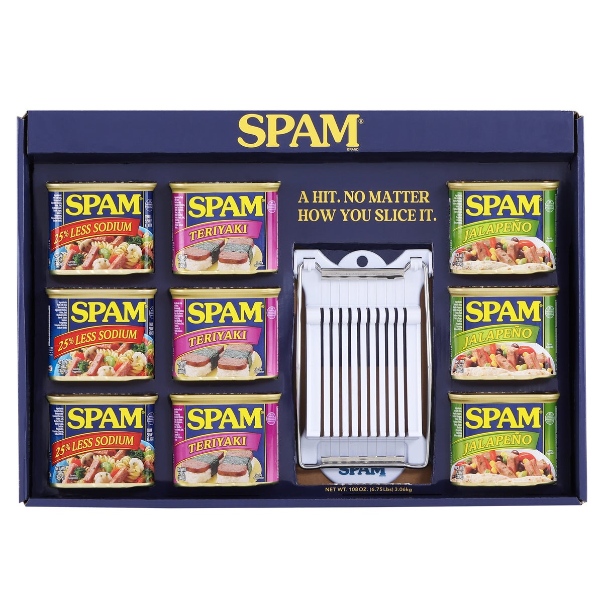 SPAM variety gift set with 9 tins