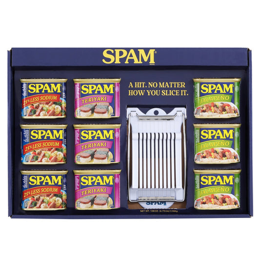 SPAM variety gift set with 9 tins