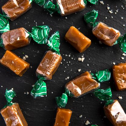 Premium sea salt caramels snack pack