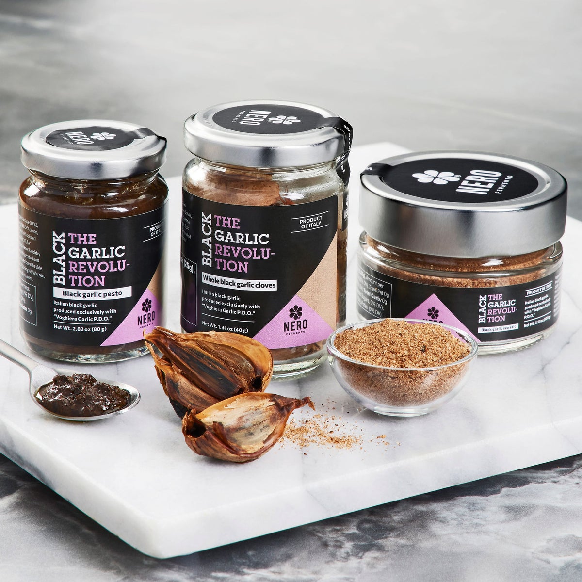 Nero Fermento black garlic set 3 pack