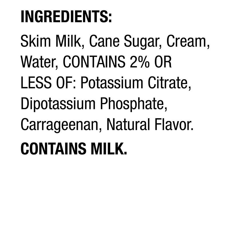 Large size Dunkin' coffee creamer