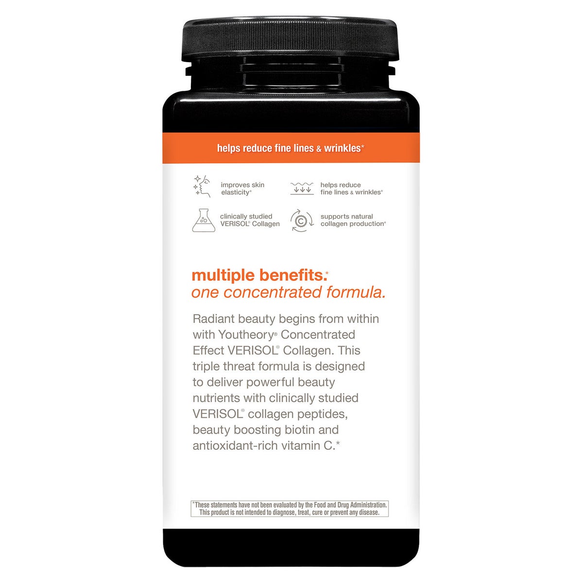 Youtheory collagen peptides with biotin and vitamin C