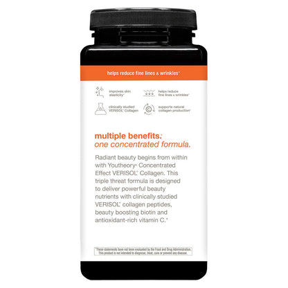Youtheory collagen peptides with biotin and vitamin C