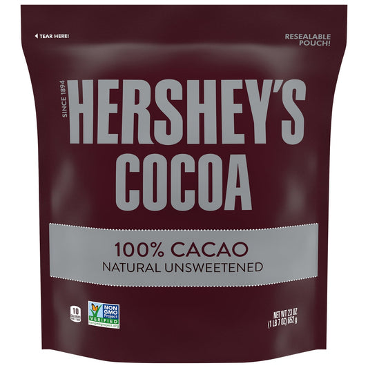 Hershey's unsweetened cocoa 23 oz bag