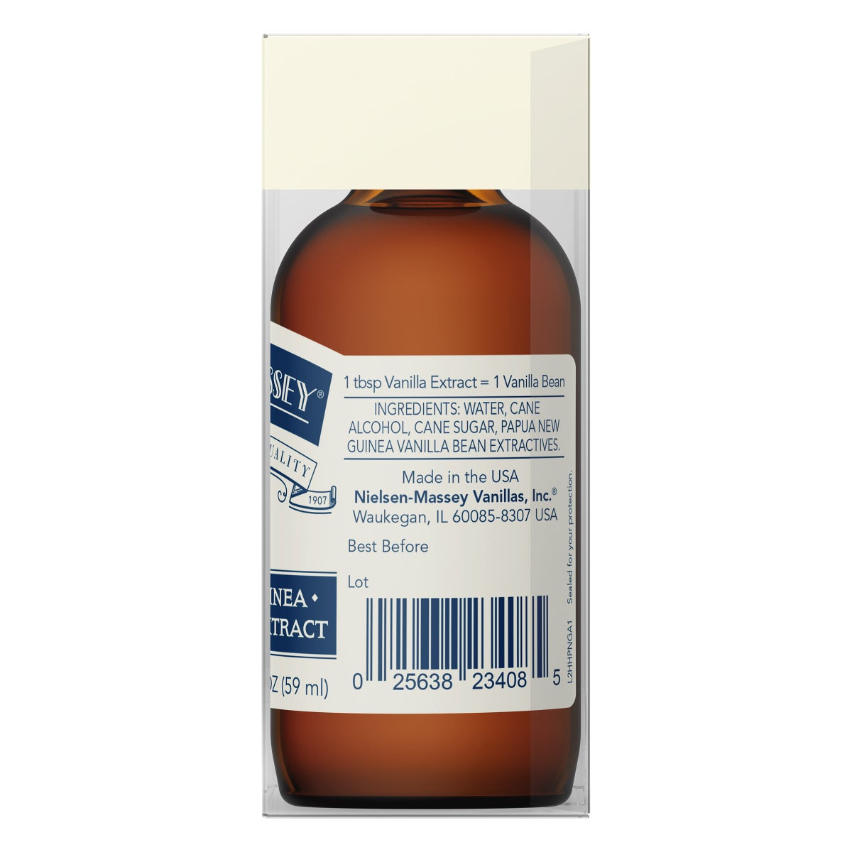 Mexican pure vanilla extract 2 oz bottle