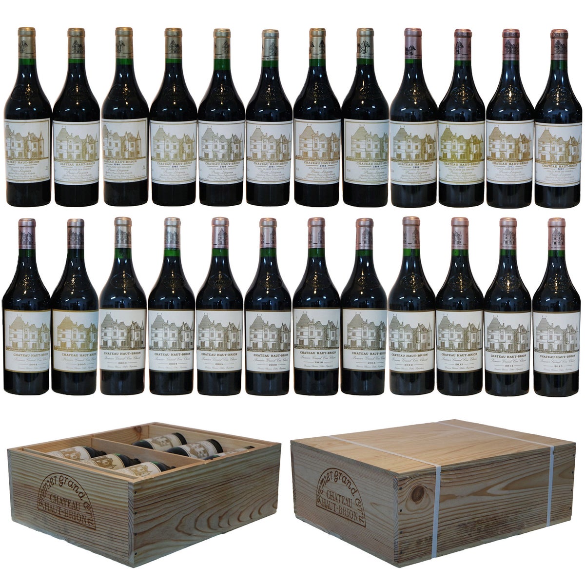 Chateau Haut Brion 24-bottle magnum wine gift set