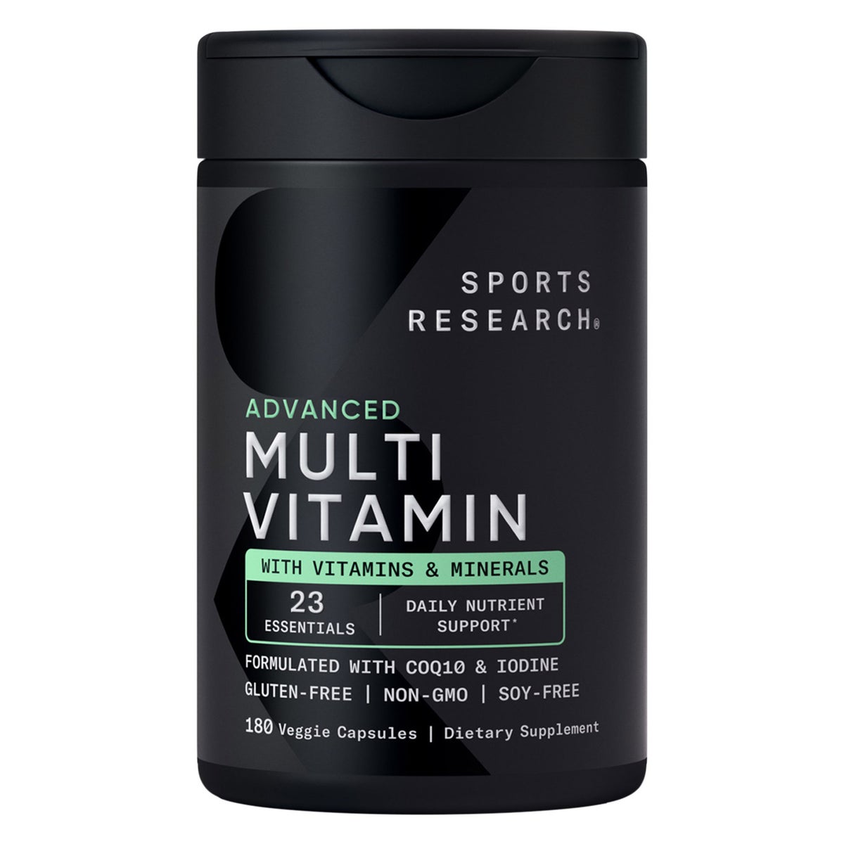 Sports Research Advanced Multivitamin 180 veggie capsules