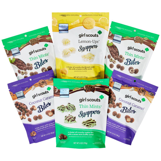 Girl Scouts inspired chocolate gift box by Edward Marc Chocolatier