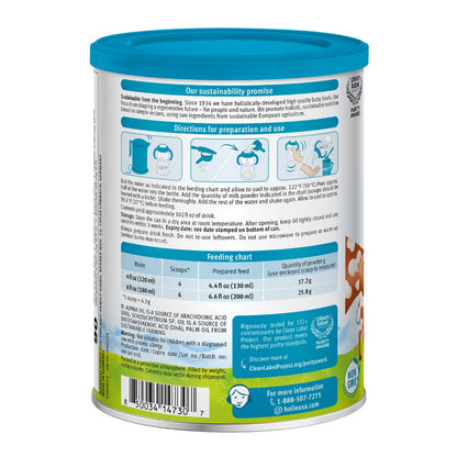 Holle non-GMO cow milk for toddlers