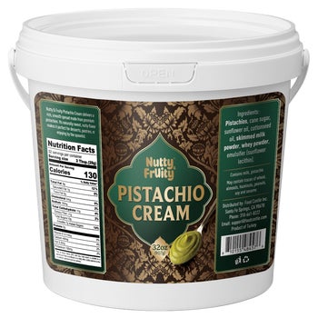 Nutty & Fruity pistachio cream 32 oz tub
