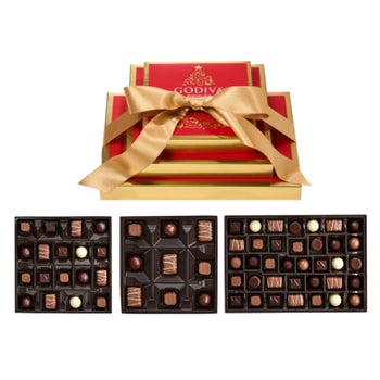 Godiva Goldmark 3-tier assorted chocolate gift set