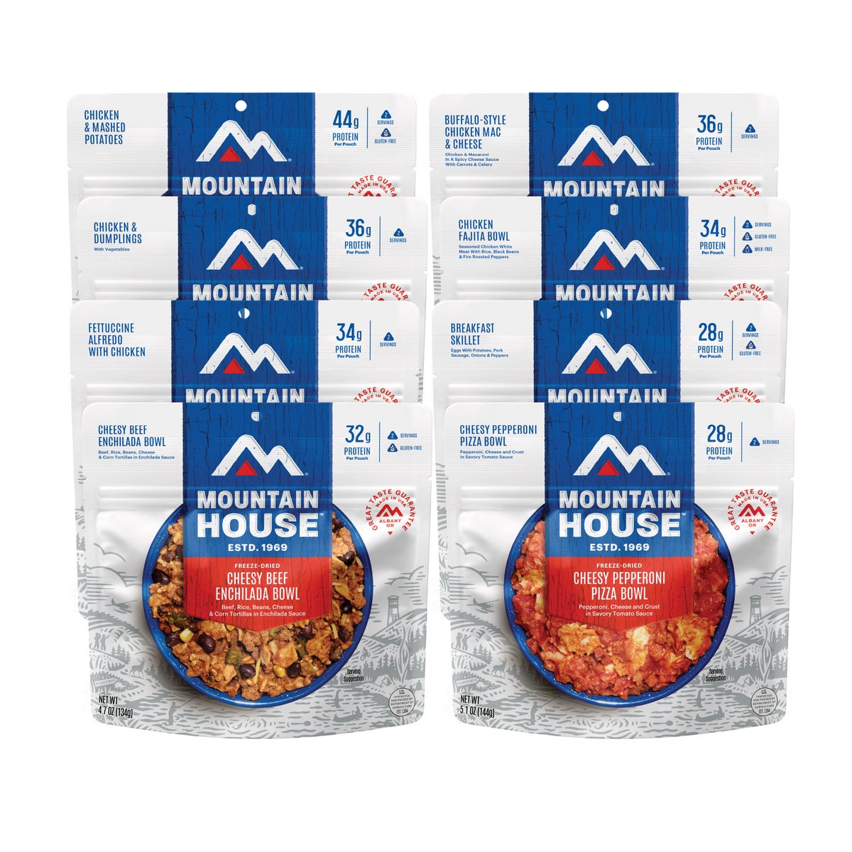 Mountain House Power Pack emergency food kit
