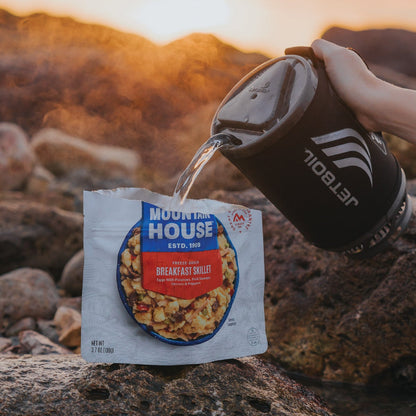 Mountain House just add water meal pouches
