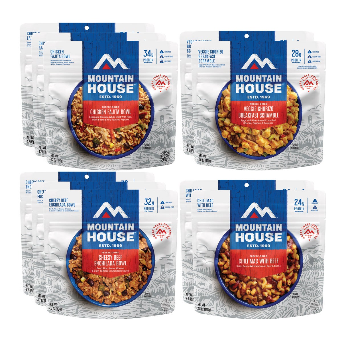 Mountain House Southwest Faves Kit 10 pouches