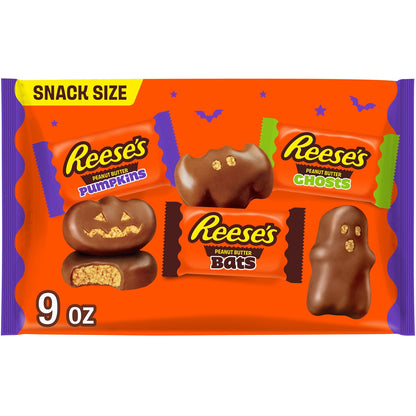 Reese's milk chocolate peanut butter Halloween candy assortment