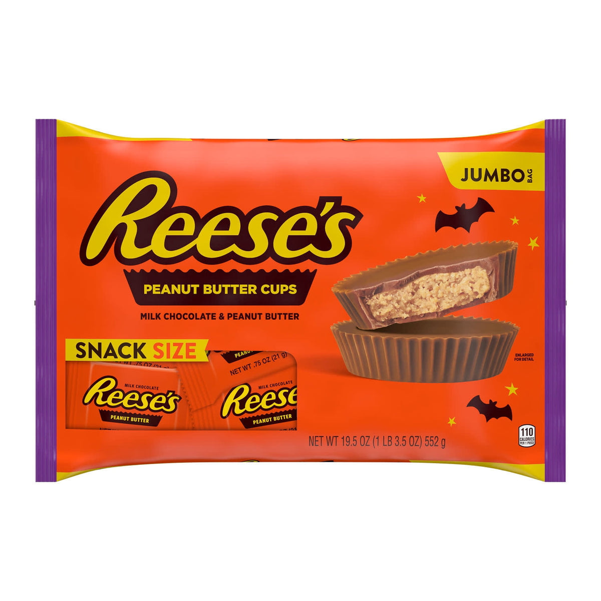 Reese's milk chocolate peanut butter cups Halloween candy