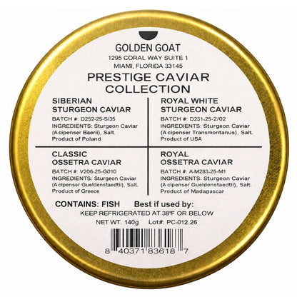 Golden Goat tasting guide and presentation set